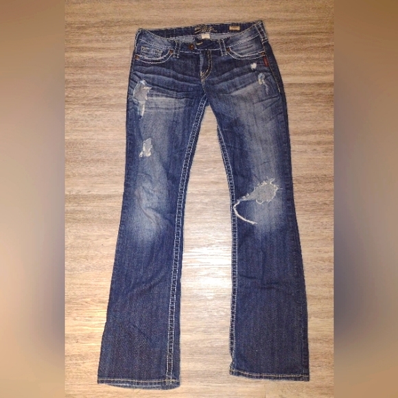 Silver Tuesday Jeans - Picture 1 of 4